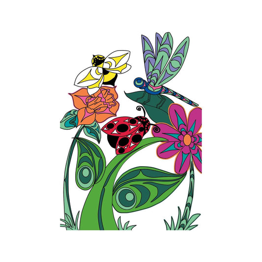 Nature by Angela Kimble, Indigenous Art Print, First Nations, Native American Indian Decor