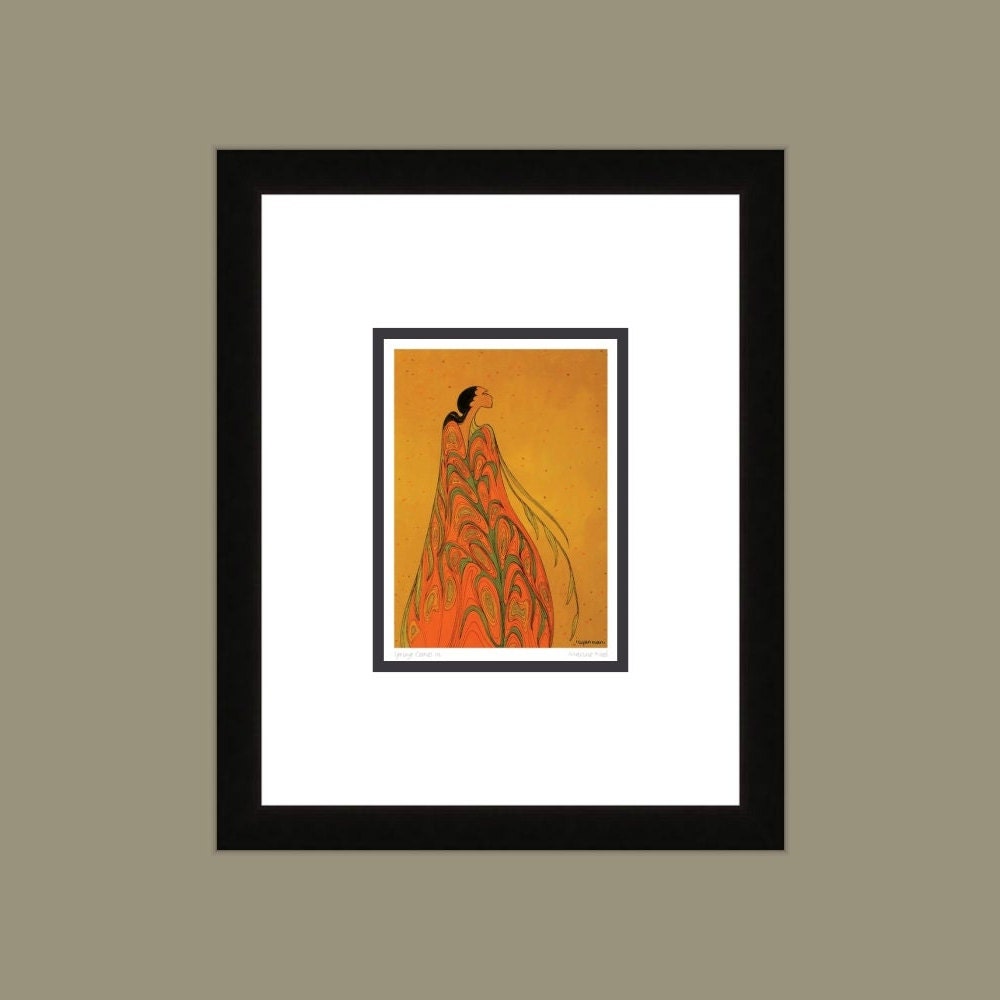 Spring Comes In by Maxine Noel, Indigenous Art Print, First Nations, Native Americans, Framed Art