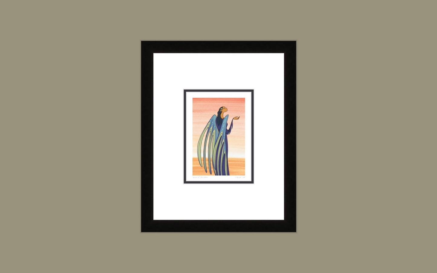 Spirit of the Dawn by Maxine Noel, Indigenous Art, First Nations, Native Americans, Framed Art