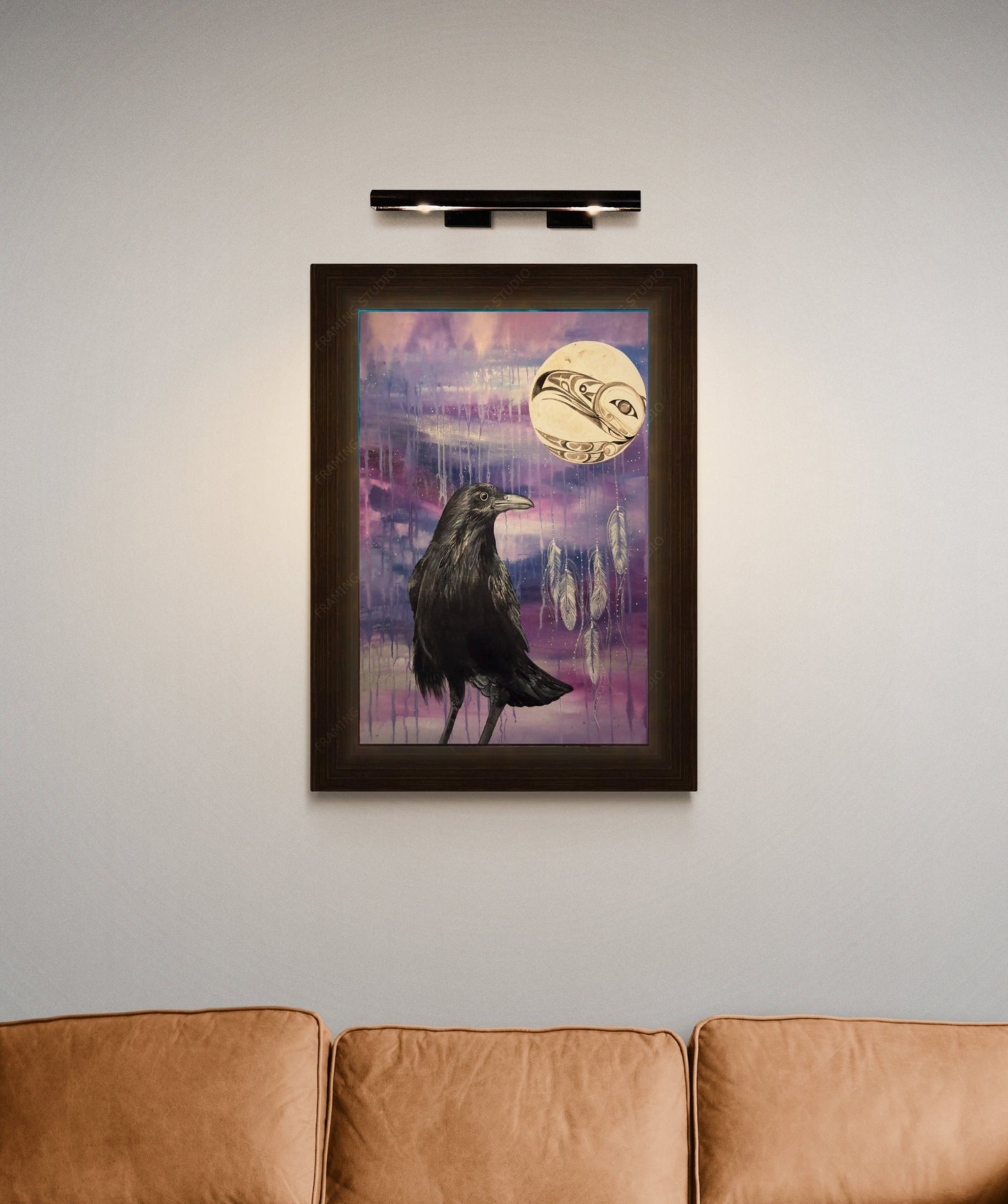 Raven Keeper by Karen Erickson, Indigenous Art Print, First Nations, Native American Indian Decor