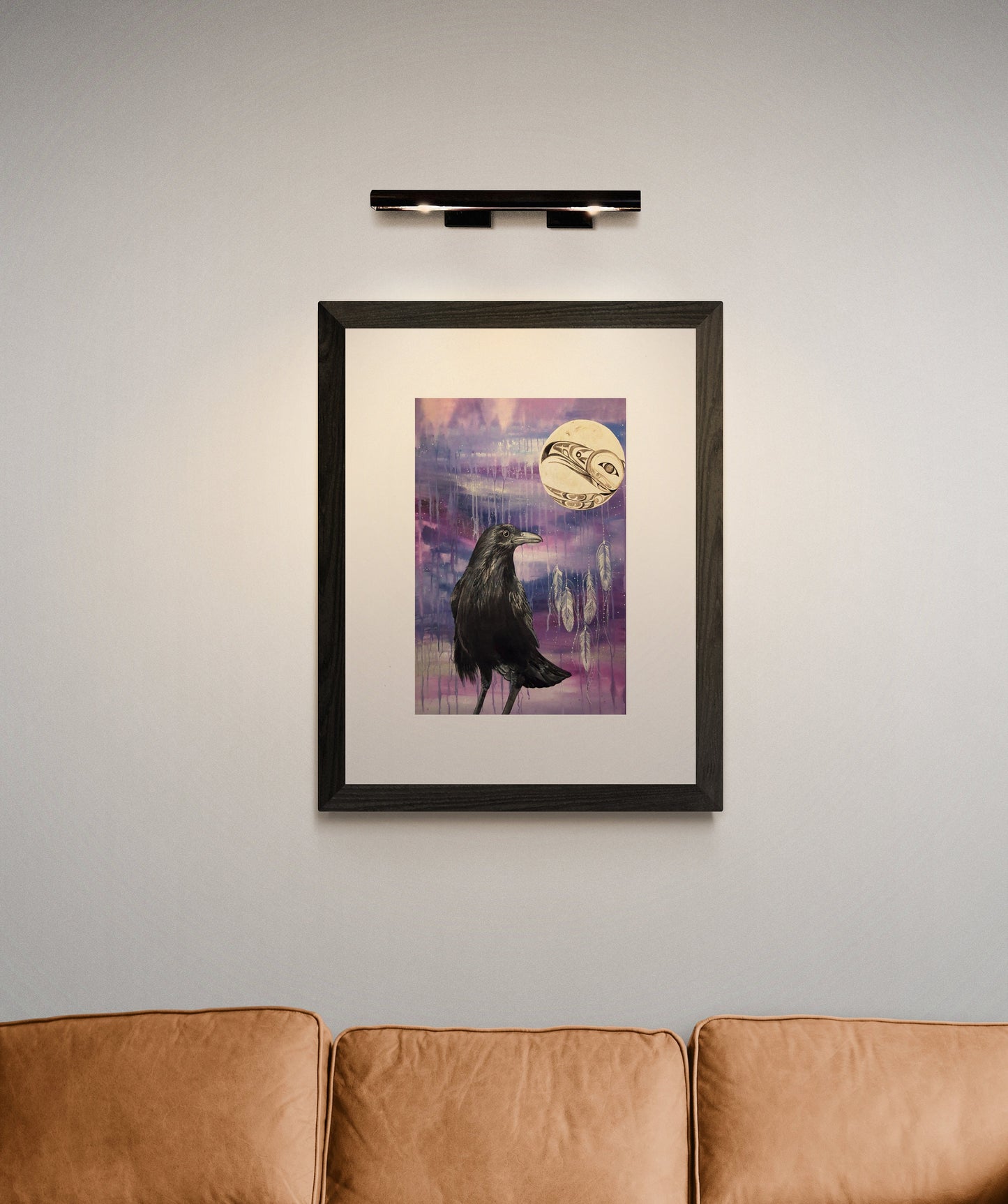 Raven Keeper by Karen Erickson, Indigenous Art Print, First Nations, Native American Indian Decor