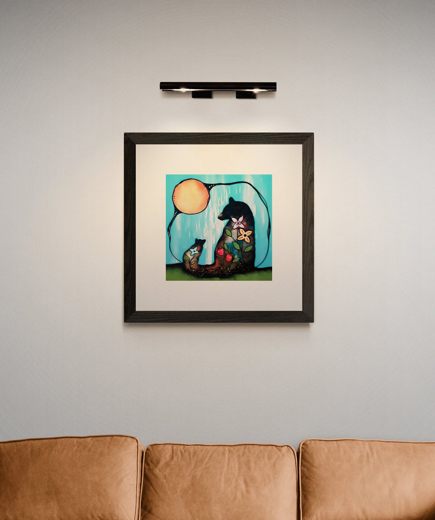 Momma Bear by Carla Joseph, Indigenous Art Print, First Nations, Native American Decor