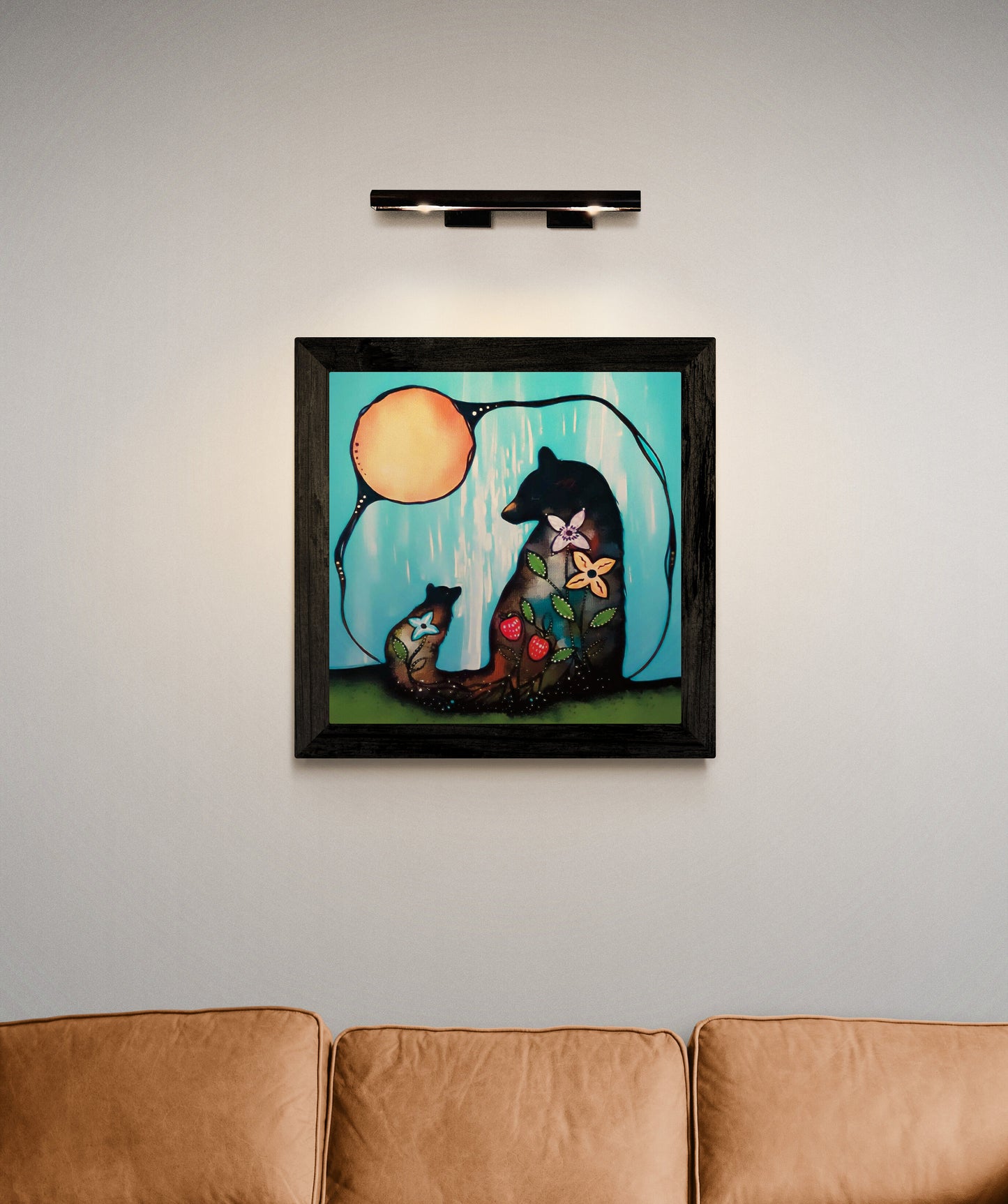 Momma Bear by Carla Joseph, Indigenous Art Print, First Nations, Native American Decor