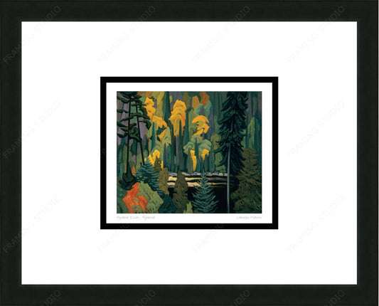 Agawa River, Algoma by Lawren S. Harris, Group of Seven Art Card, Framed Art Card
