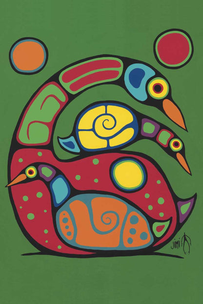 You Can Do It by Jim Oskineegish Indigenous Art Print, First Nations, Ahnisnabae Culture, Native American Indian Decor