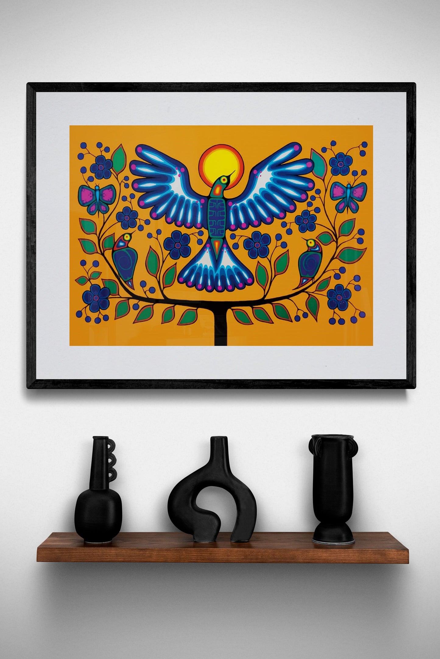 Things Will Get Better by Jim Oskineegish Indigenous Art Print, First Nations, Ahnisnabae Culture, Native American Indian Decor