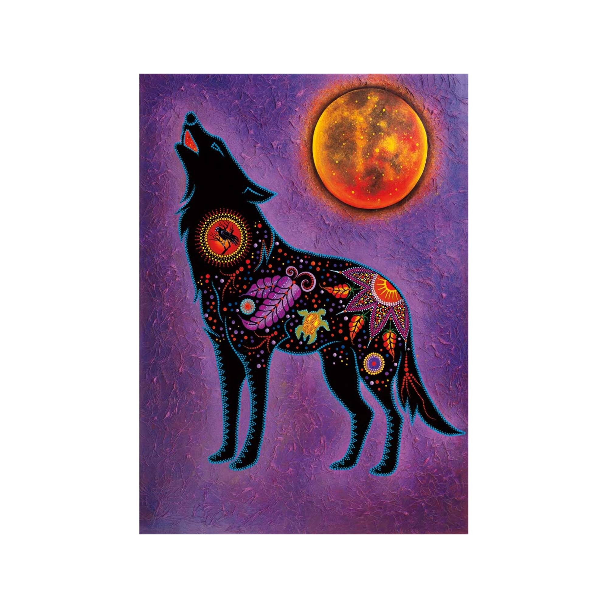 Fire Within by Tracey Metallic, Indigenous Art Print, First Nations, M ...