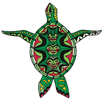 Turtle by Angela Kimble, Indigenous Art Print, First Nations, Native American Indian Decor