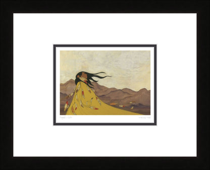 Eagle’s Gift by Maxine Noel, Indigenous Art Card, First Nations, Native Americans, Framed Art