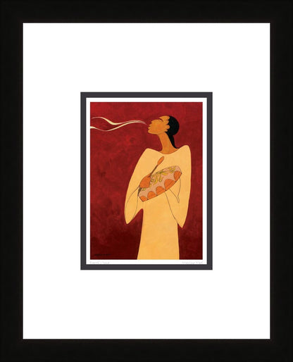 Earth’s Song by Maxine Noel, Indigenous Art Print, First Nations, Native Americans, Framed Art