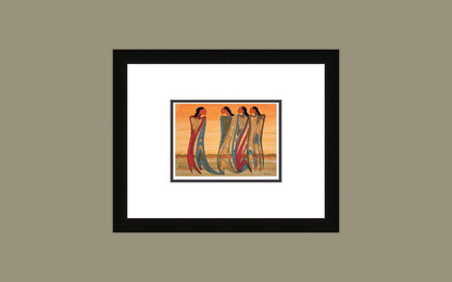 Spirits of the Earth by Maxine Noel, Indigenous Art Print, First Nations, Native Americans, Framed Art