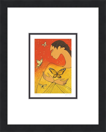 Serendipity by Maxine Noel, Indigenous Art Print, First Nations, Native Americans, Framed Art