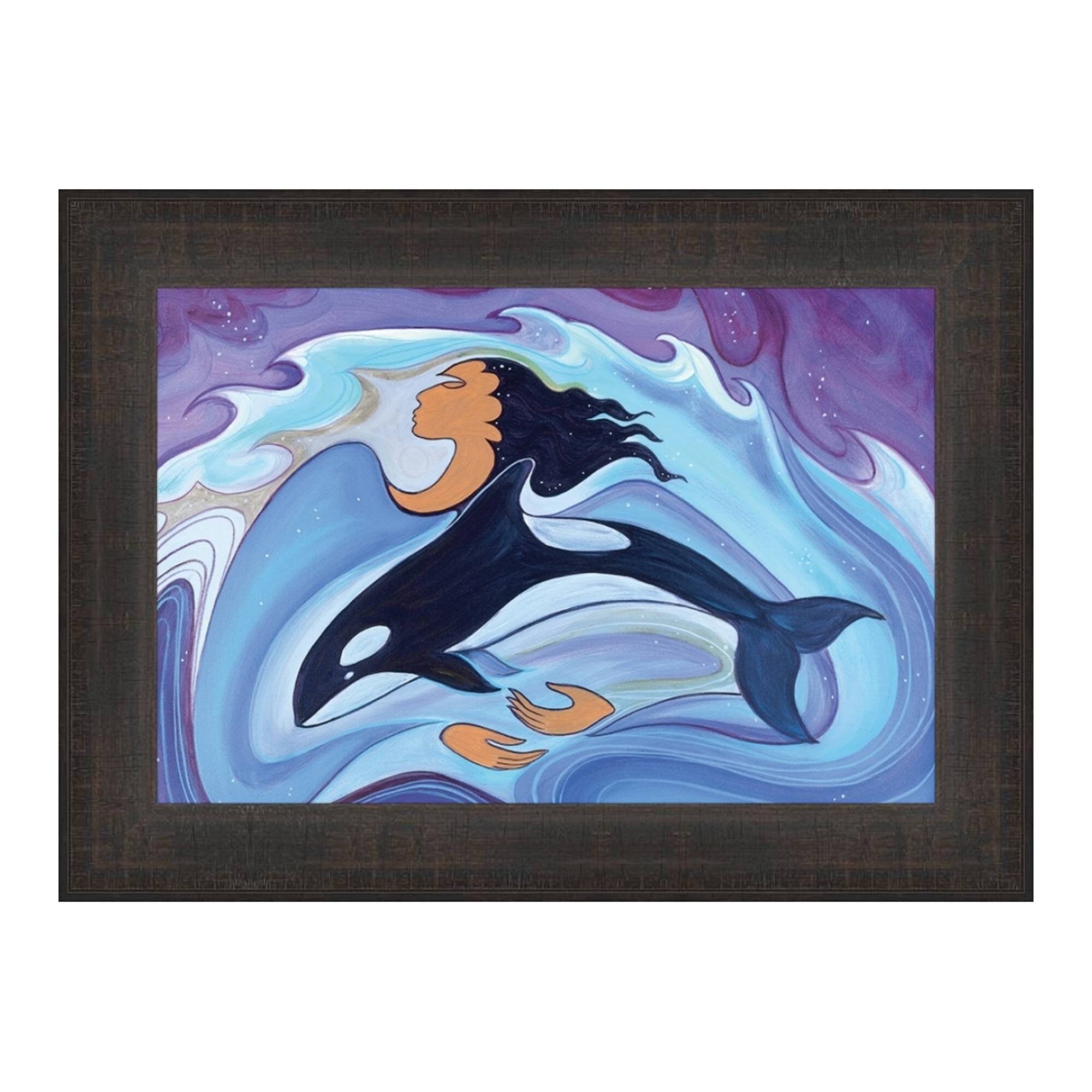 Mother of the Sea■Maxine Noel・ioyan mani Mother Of The Sea by Maxine Noel, Indigenous Art, First