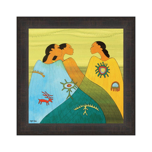 Remembering by Maxine Noel, Indigenous Art Print, First Nations, Native Americans, Framed Art