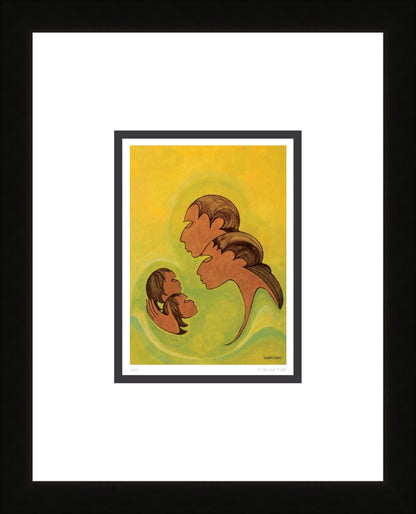 Love by Maxine Noel, Indigenous Art Card, First Nations, Native Americans, Framed Art