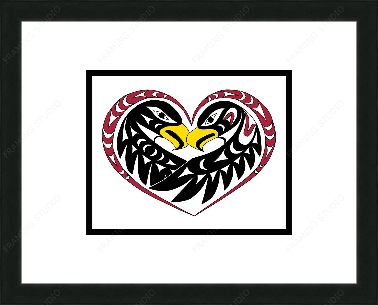 Unity by Angela Kimble, Indigenous Art Print, First Nations, Native American Indian Decor, Eagle