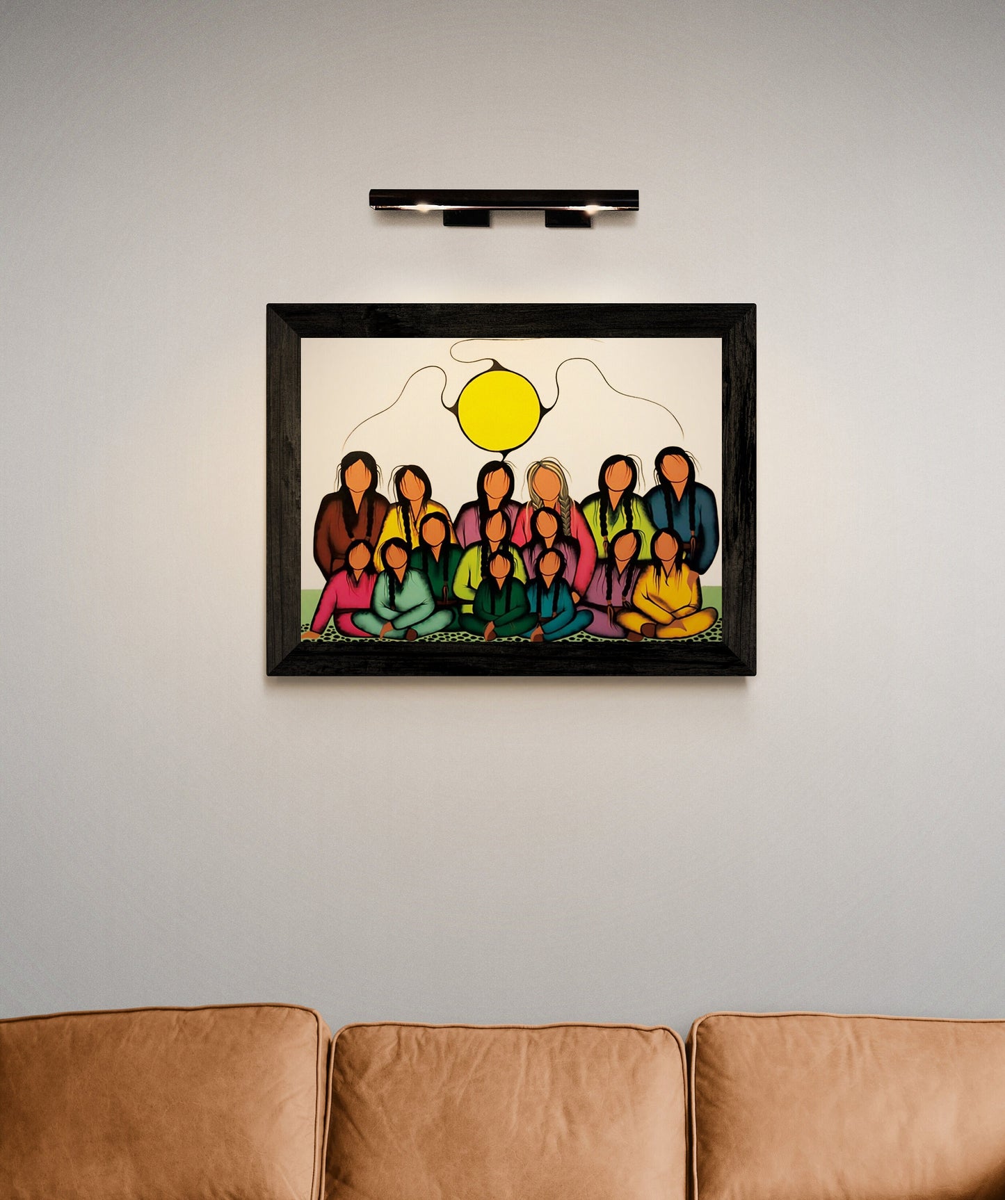 Generations of Love By Simone Mcleod , Indigenous Art Print, First Nations, Native American Indian Decor