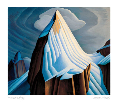 Mount Lefroy by Lawren S. Harris, Group of Seven Art Card,  Framed Art Card