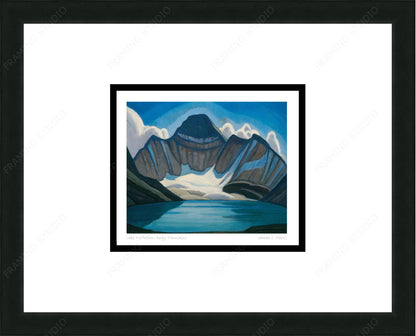 Lake McArthur, Rocky Mountains by Lawren S. Harris, Group of Seven Art Card,  Framed Art Card