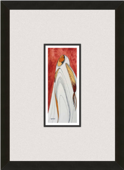 Keeper of Knowledge by Maxine Noel, Indigenous Art, First Nations, Native Americans, Framed Art